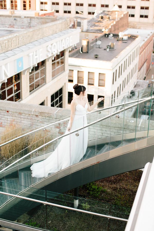  Rooftop Wedding Inspiration in Roanoke