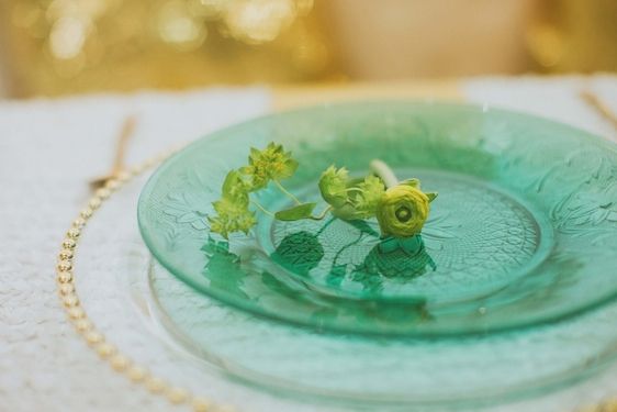   A Summer Soirée with Mint + Sunflowers