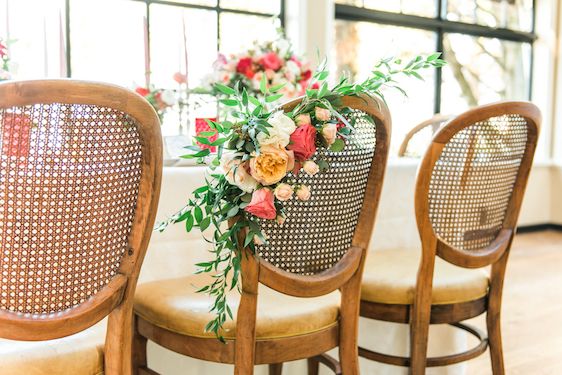  Garden Inspired Bridals with Pops of Pink + Hints of Gold, L'Estelle Photography, Vintage Meant for Rent, Infinity Luxury Linens + Decor, Full Bloom Flowers, Hello Sunshine Cake Studio