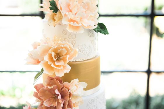  Garden Inspired Bridals with Pops of Pink + Hints of Gold, L'Estelle Photography, Vintage Meant for Rent, Infinity Luxury Linens + Decor, Full Bloom Flowers, Hello Sunshine Cake Studio