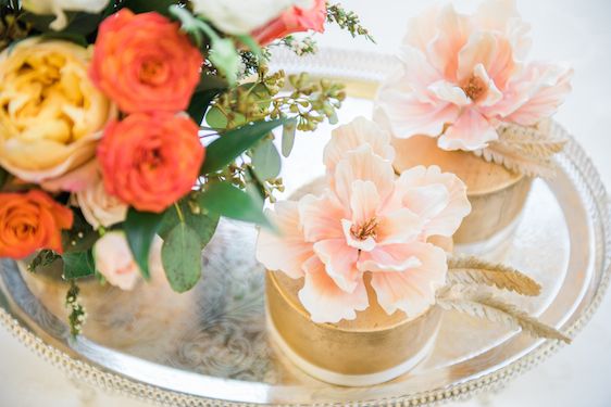  Garden Inspired Bridals with Pops of Pink + Hints of Gold, L'Estelle Photography, Vintage Meant for Rent, Infinity Luxury Linens + Decor, Full Bloom Flowers, Hello Sunshine Cake Studio