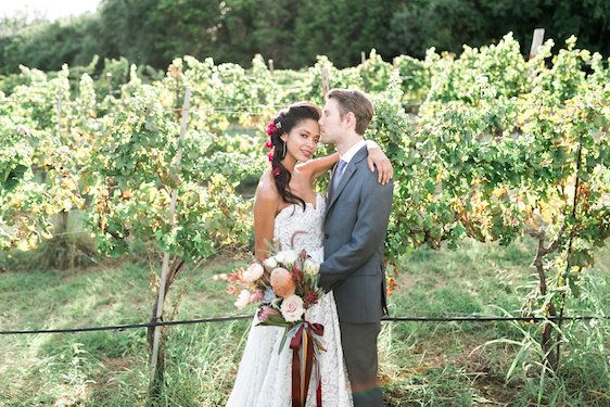  Vintage Inspired Vineyard Wedding Editorial