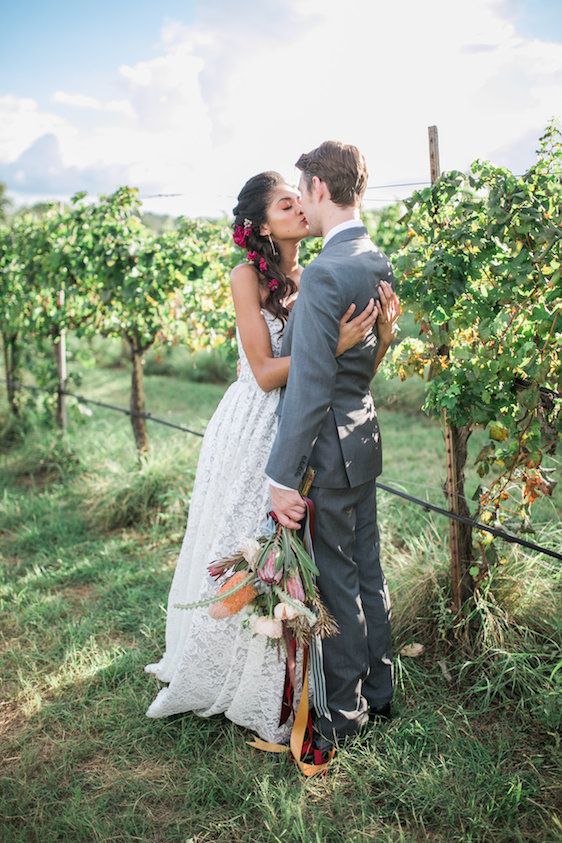  Vintage Inspired Vineyard Wedding Editorial