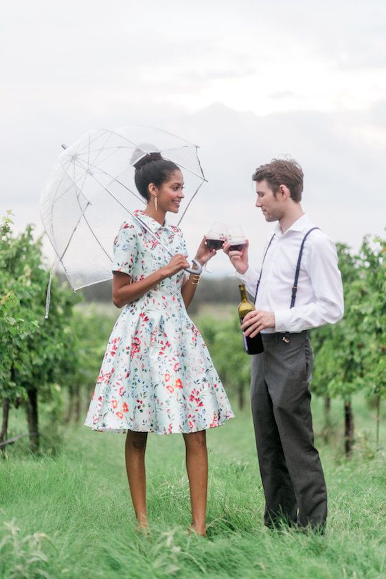  Vintage Inspired Vineyard Wedding Editorial