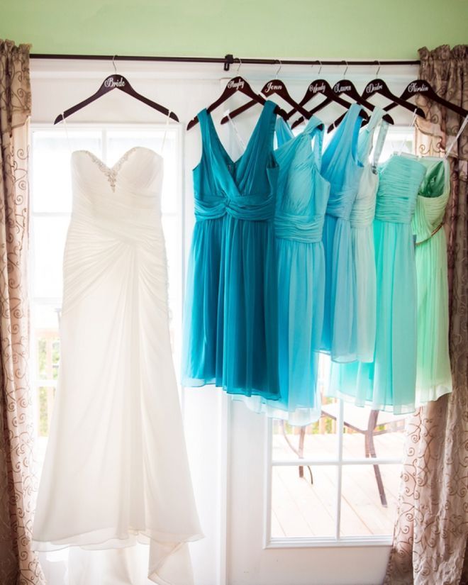  Ombré Blues: Wedding Inspiration You'll Love!