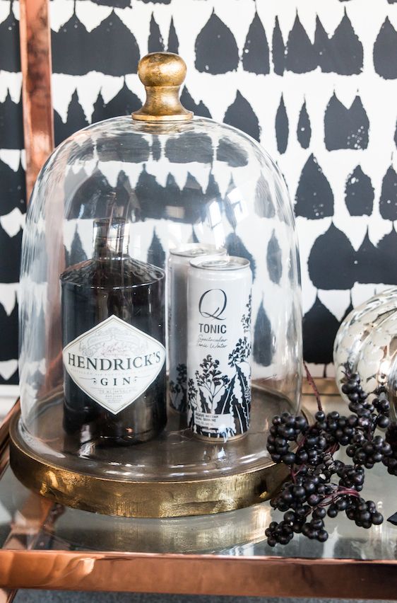  Halloween Bar Cart Ideas with Laura Hooper Calligraphy