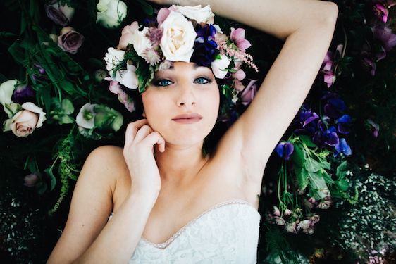  Snowy Bridals with Dusty Blues & Smoky Gray