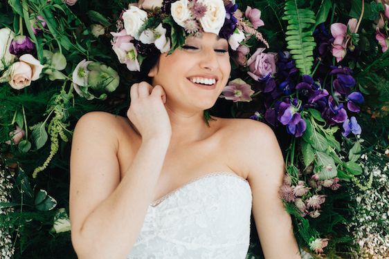  Snowy Bridals with Dusty Blues & Smoky Gray