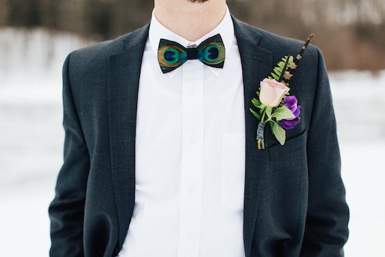  Snowy Bridals with Dusty Blues & Smoky Gray