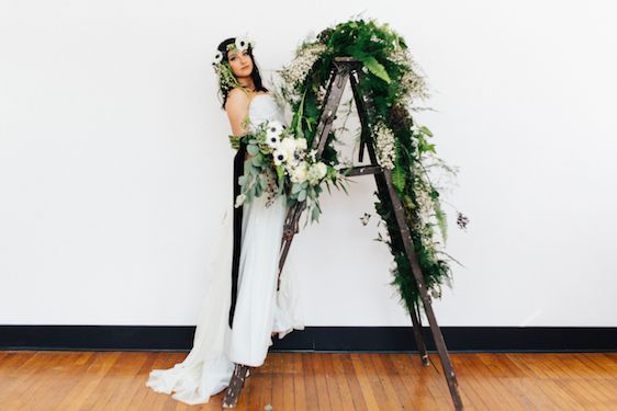  Snowy Bridals with Dusty Blues & Smoky Gray