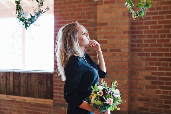  Modern + Chic Industrial Elopement 