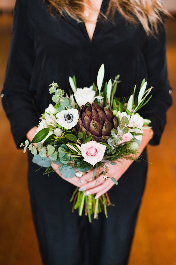  Modern + Chic Industrial Elopement 