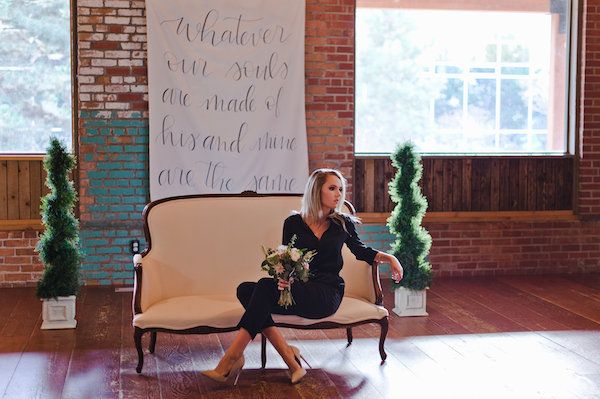  Modern + Chic Industrial Elopement 