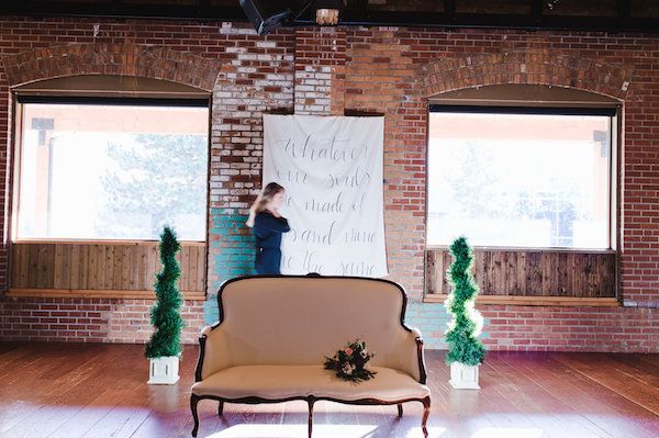  Modern + Chic Industrial Elopement 