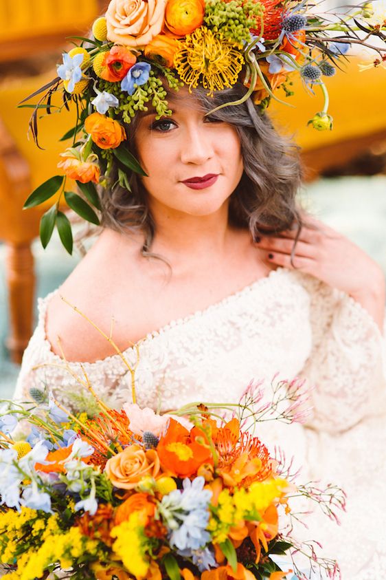  Whimsical Boho Wedding Inspiration, Brooke Michelle Photography, Honeydew Vintage, Lark Floral, A Griffin Events