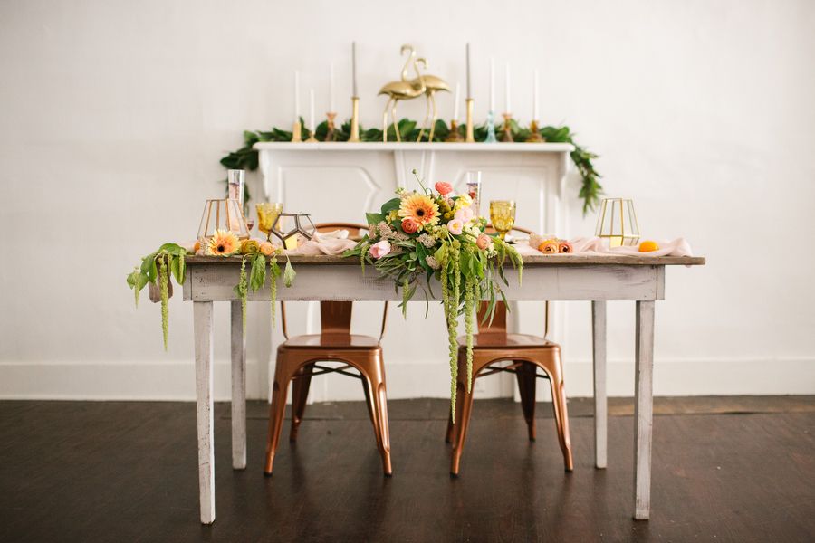 Intimate Wedding Inspiration with Bright Details