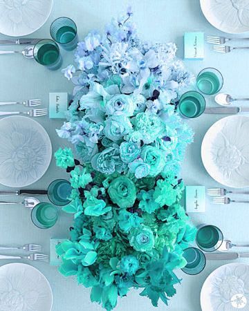  Ombré Blues: Wedding Inspiration You'll Love!