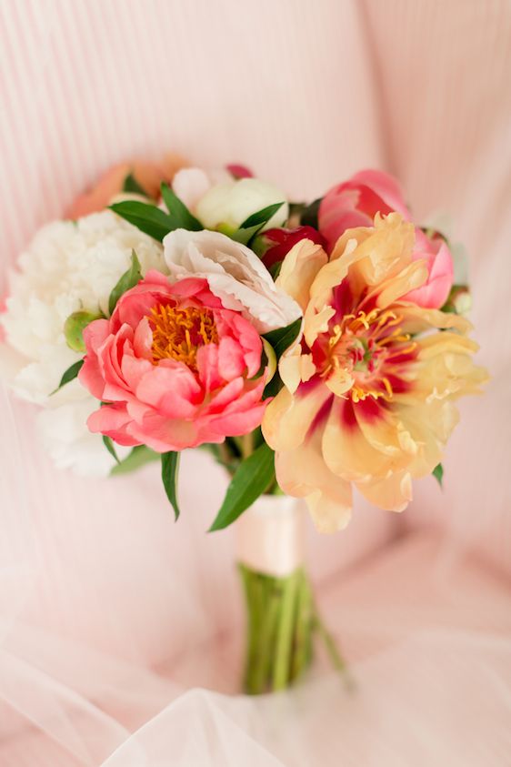  Peony Filled Garden Wedding with Vintage Details, Maison Meredith Photography