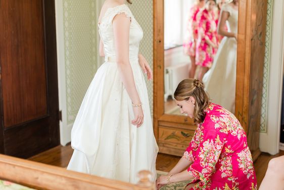  Peony Filled Garden Wedding with Vintage Details, Maison Meredith Photography