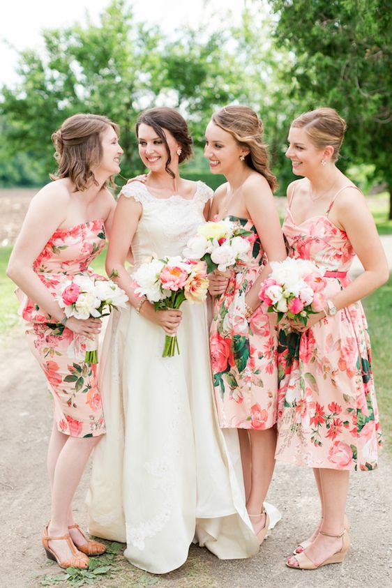  Peony Filled Garden Wedding with Vintage Details, Maison Meredith Photography