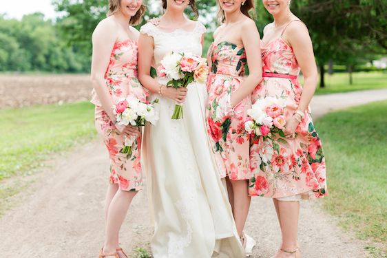  Peony Filled Garden Wedding with Vintage Details, Maison Meredith Photography