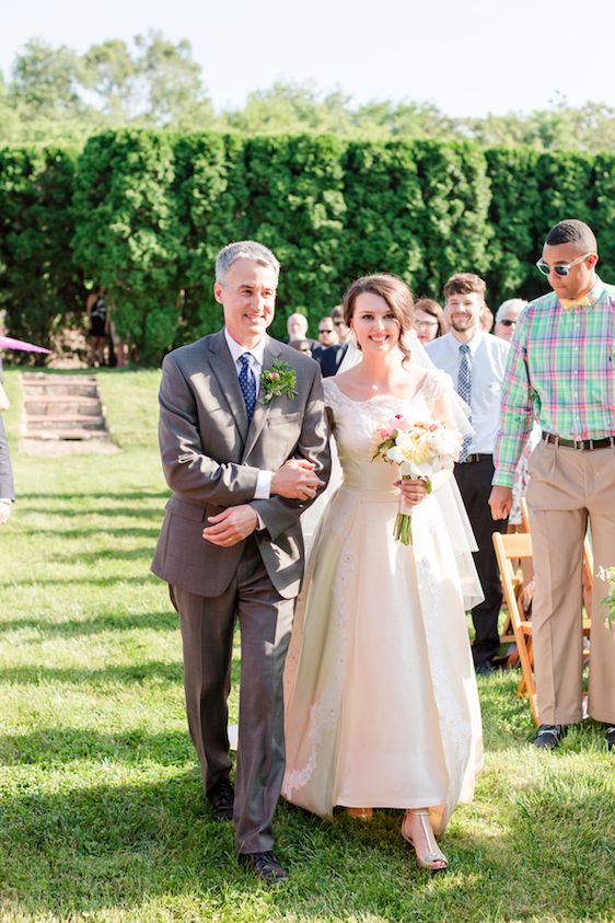  Peony Filled Garden Wedding with Vintage Details, Maison Meredith Photography