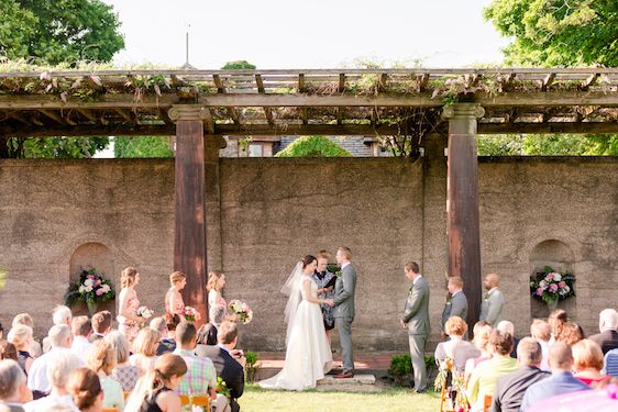  Peony Filled Garden Wedding with Vintage Details, Maison Meredith Photography