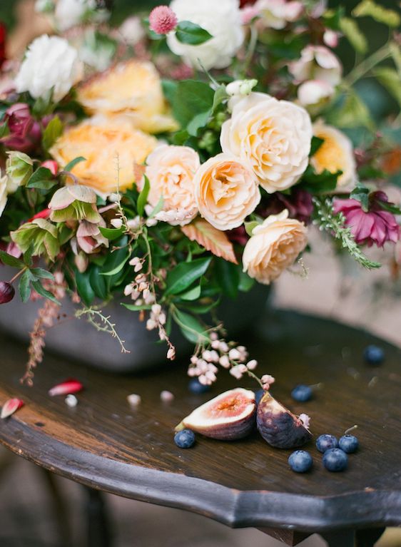  Moody Fall Wedding Inspiration with Lush Florals, Photography by Emily Katharine, Event Design by Lindsey Zamora, Florals by Poppy Lane Design