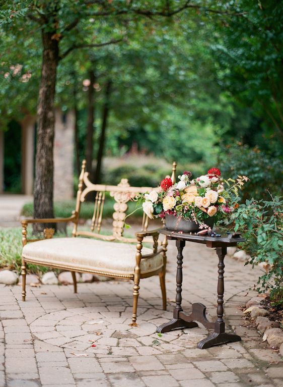  Moody Fall Wedding Inspiration with Lush Florals, Photography by Emily Katharine, Event Design by Lindsey Zamora, Florals by Poppy Lane Design