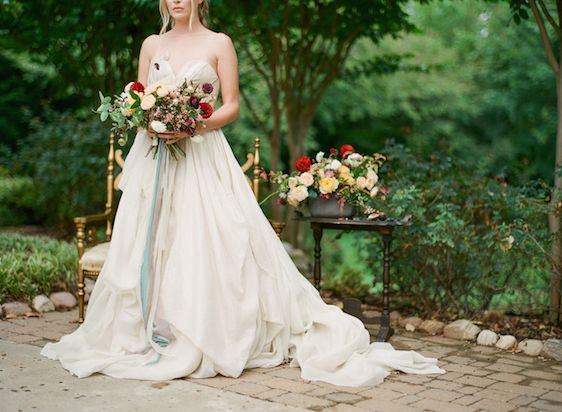  Moody Fall Wedding Inspiration with Lush Florals, Photography by Emily Katharine, Event Design by Lindsey Zamora, Florals by Poppy Lane Design