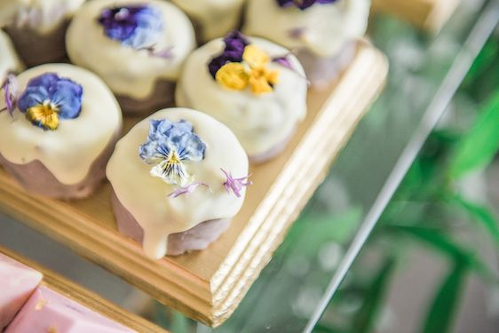  A Darling Dessert Display for a 1st Birthday with gorgeous captures by L'Estelle Photography, florals by Bootah Jardin Flowers and Desserts by Hello Sunshine Cake Studio