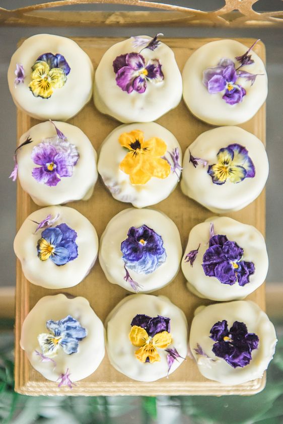  A Darling Dessert Display for a 1st Birthday with gorgeous captures by L'Estelle Photography, florals by Bootah Jardin Flowers and Desserts by Hello Sunshine Cake Studio