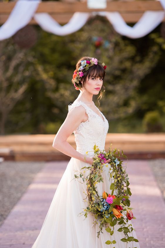  Bold + Colorful Meet Rustic Bohemian Chic, Jessica Yates Photography, Event design by Spaces by Sarah Beth, floral design by The Flower Merchant 