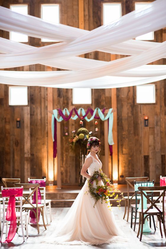  Bold + Colorful Meet Rustic Bohemian Chic, Jessica Yates Photography, Event design by Spaces by Sarah Beth, floral design by The Flower Merchant 
