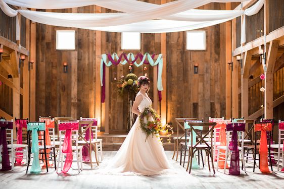  Bold + Colorful Meet Rustic Bohemian Chic, Jessica Yates Photography, Event design by Spaces by Sarah Beth, floral design by The Flower Merchant 