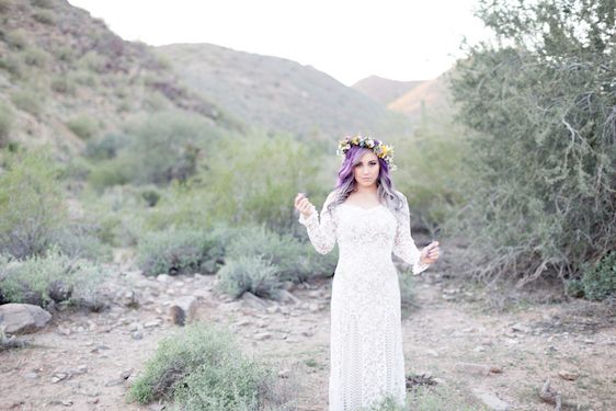  Ombré Boho Wedding Style in Scottsdale, Arizona, True Grace Photography, Hair and Makeup by True Goddess Hair, Scottsdale AZ