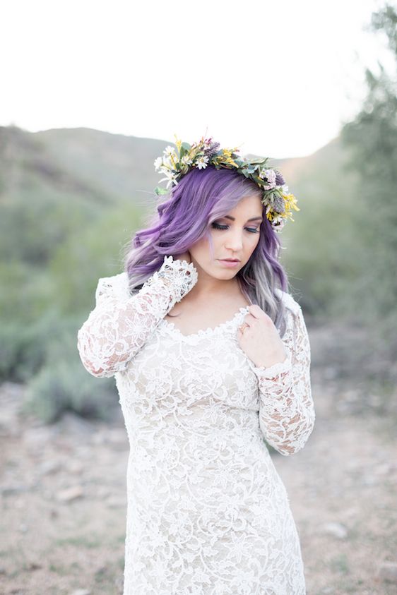  Ombré Boho Wedding Style in Scottsdale, Arizona, True Grace Photography, Hair and Makeup by True Goddess Hair, Scottsdale AZ