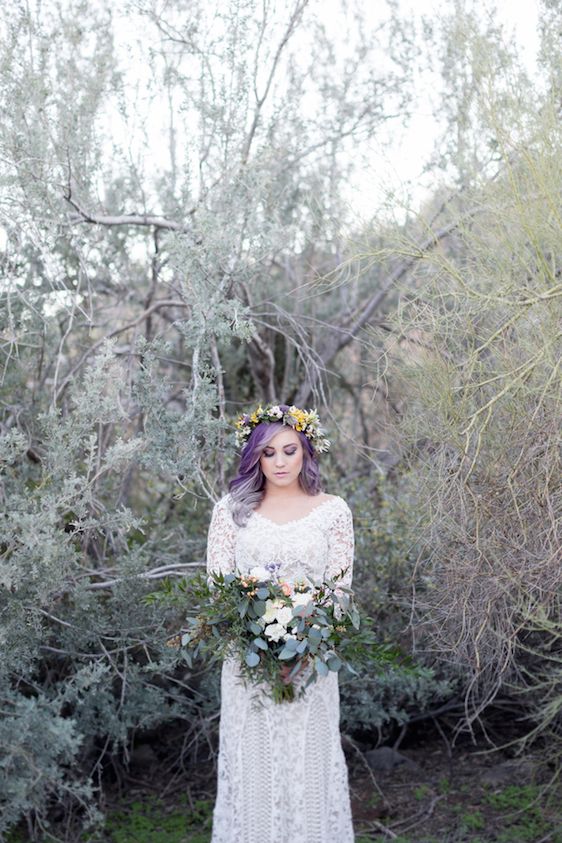  Ombré Boho Wedding Style in Scottsdale, Arizona, True Grace Photography, Hair and Makeup by True Goddess Hair, Scottsdale AZ