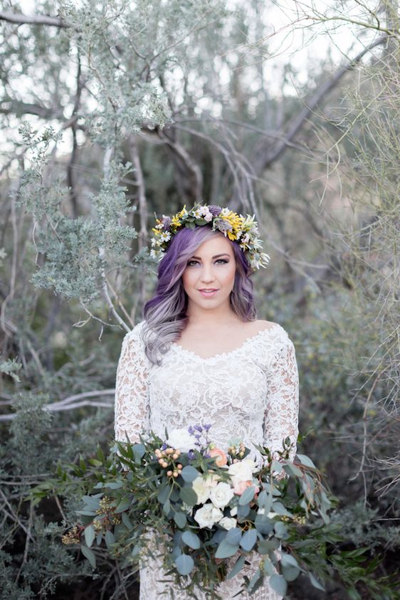  Ombré Boho Wedding Style in Scottsdale, Arizona, True Grace Photography, Hair and Makeup by True Goddess Hair, Scottsdale AZ