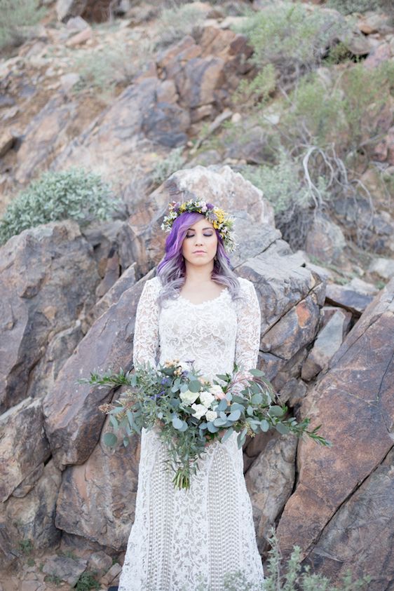  Ombré Boho Wedding Style in Scottsdale, Arizona, True Grace Photography, Hair and Makeup by True Goddess Hair, Scottsdale AZ