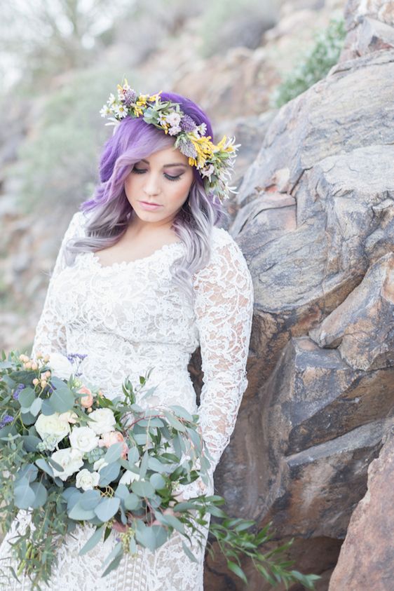  Ombré Boho Wedding Style in Scottsdale, Arizona, True Grace Photography, Hair and Makeup by True Goddess Hair, Scottsdale AZ