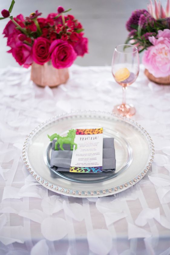  Daily Dose of Color | Lisa Frank Inspired Wedding 