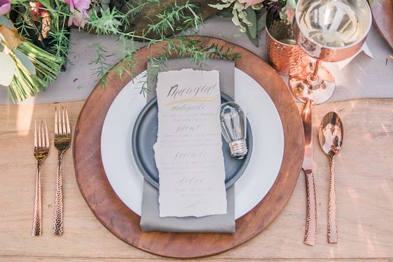  Industrial Chic Wedding Design with Intrigue Designs, Manda Weaver Photography, Adriana Marie Events