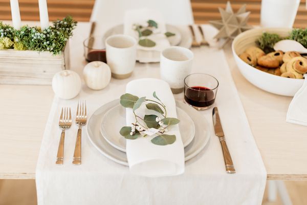  Scandinavian Styled Christmas Table