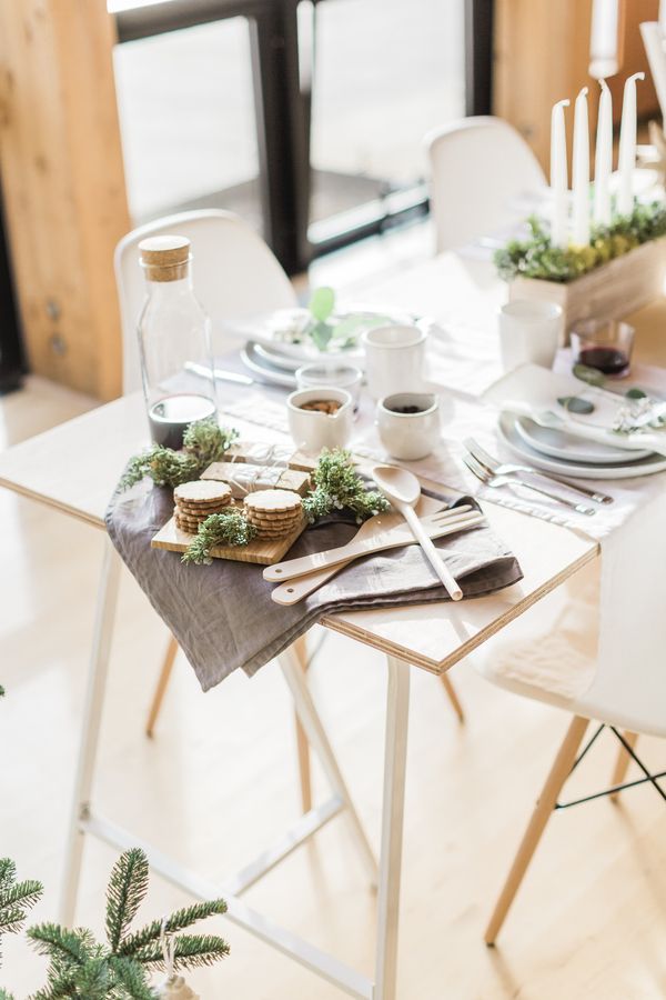  Scandinavian Styled Christmas Table