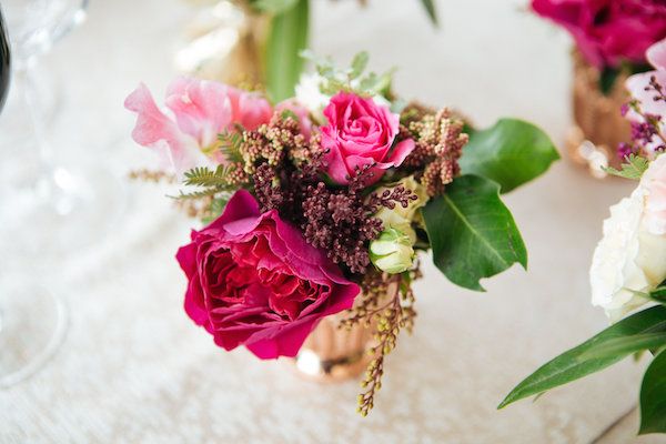  A Modern Soirée with Berry Tones, Gold & Jet Black