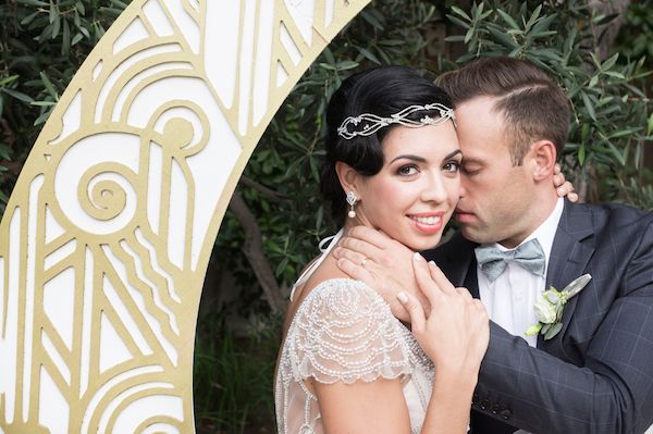   Art Deco Inspired Wedding Featuring the Colors of the Year for 2016