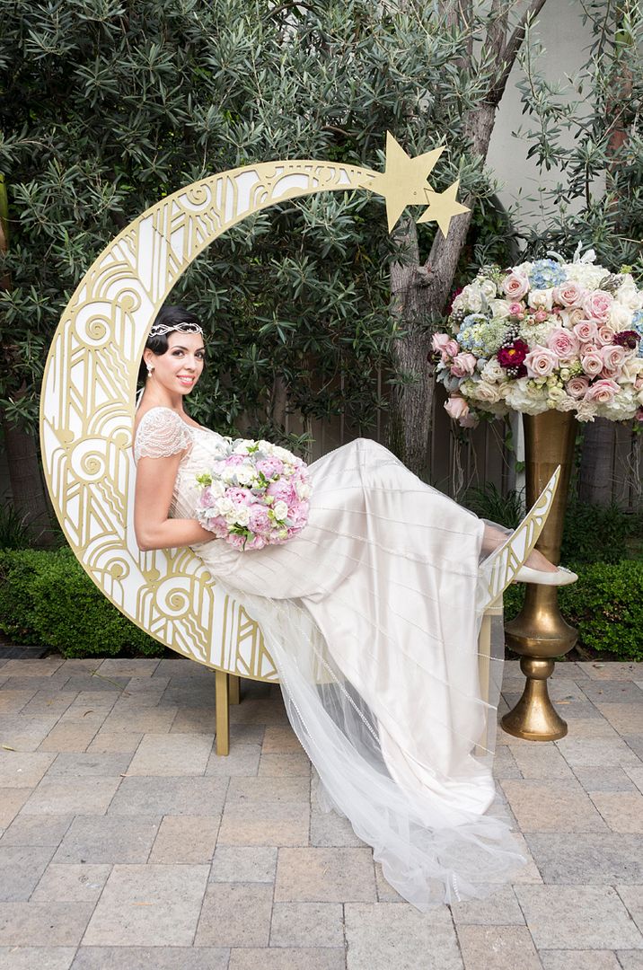   Art Deco Inspired Wedding Featuring the Colors of the Year for 2016