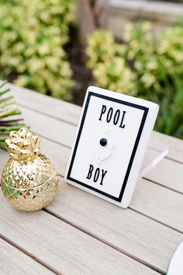  A Poolside Palm Springs Inspired Engagement Party