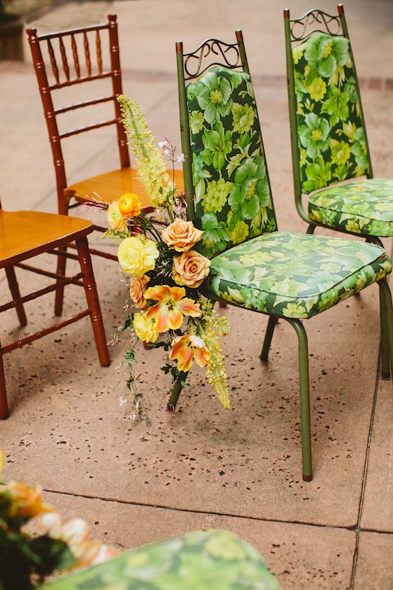  A Tropical Mid-Century Modern Styled Soirée, Angela Cox Photography, floral design + styling by Statice Flowers